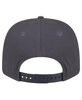 New Era Men's Graphite Los Angeles Lakers Team Elevated Patch 9SEVENTY Adjustable Hat