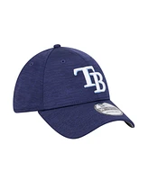New Era Men's Navy Tampa Bay Rays Tech 39THIRTY Flex Hat