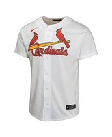 Nike Big Boys and Girls Lars Nootbaar White St. Louis Cardinals Home Game Player Jersey