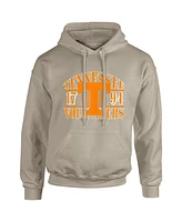 Image One Men's Tan Tennessee Volunteers Upper Arch Letters Pullover Hoodie