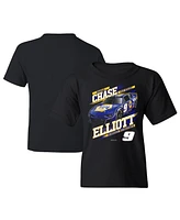 Hendrick Motorsports Team Collection Big Boys and Girls Black Chase Elliott Napa Car T-Shirt