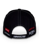 Richard Childress Racing Team Collection Men's White/Black Kyle Busch Cheddars Uniform Adjustable Hat