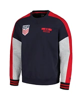 5th & Ocean Men's Navy Usmnt Athleisure Pullover Sweatshirt