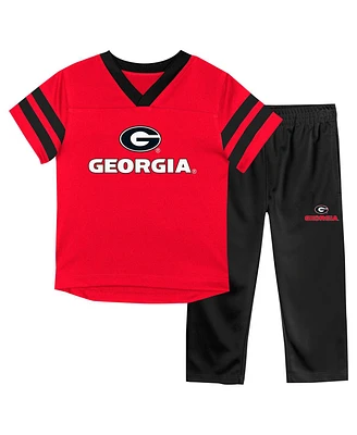 Outerstuff Baby Boys and Girls 2-Piece Georgia Bulldogs Red Zone Jersey and Pants