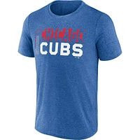 Fanatics Men's Heather Royal Chicago Cubs Fundamentals Shoot For The Sky T-Shirt