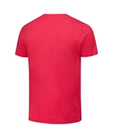 Homage Men's and Women's Red Indiana Fever Team Spirit Tri-Blend T-Shirt