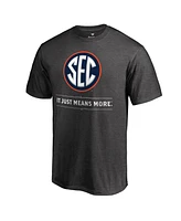 Fanatics Men's Ash Auburn Tigers Sec Means More T-Shirt