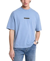 Michael Kors Men's Garment Dyed Short Sleeve Crewneck Logo T-Shirt