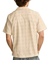 Lucky Brand Men's Camp-Collar Geometric Shirt