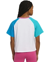 Champion Big Girls Meet and Greet Logo Graphic Colorblocked T-Shirt