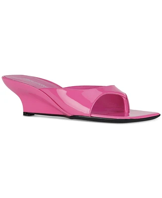 Jeffrey Campbell Honey-Bun Sculpted Demi-Wedge Sandals