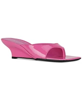 Jeffrey Campbell Honey-Bun Sculpted Demi-Wedge Sandals