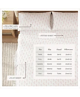 Turkish Cotton Double-Brushed Christmas Flannel Bed Sheet Set