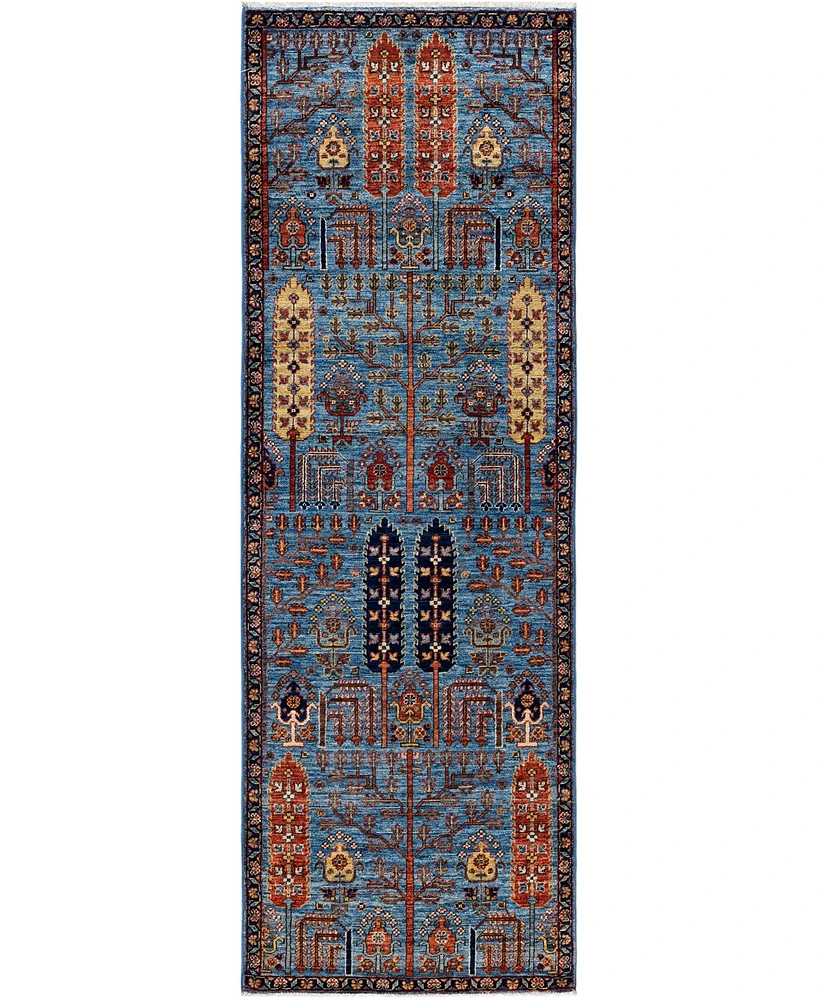 Adorn Hand Woven Rugs Serapi M1945 2'7''x7'10'' Runner Area Rug