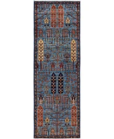 Adorn Hand Woven Rugs Serapi M1945 2'7''x7'10'' Runner Area Rug