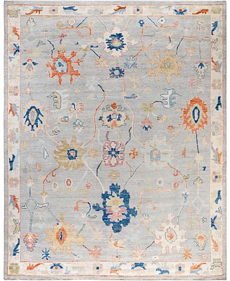 Adorn Hand Woven Rugs Colorful Oushak M1945 8'4''x10'4'' Area Rug