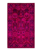 Adorn Hand Woven Rugs Fine Vibrance M1151 3'2''x5'2'' Area Rug