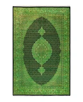 Adorn Hand Woven Rugs Fine Vibrance M1758 6'1''x9'3'' Area Rug