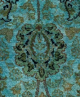 Adorn Hand Woven Rugs Fine Vibrance M1604 2'7''x11' Runner Area Rug