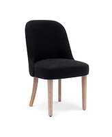Mid-Century Modern Upholstered Boucle Dining Chair (Set of 6)