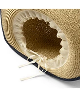 Lands' End Facesaver Lay-Back Straw Hat