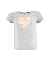 Hudson Baby Girls Short Sleeve T-Shirts Mommy, 12-18 Months