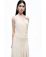 Nocturne Women's Accessory Detailed Maxi Dress