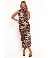 Petal and Pup Women's Anabelle Halter Neck Midi Dress