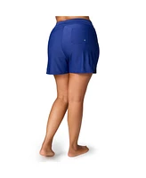 Free Country Plus Drawstring Swim Short