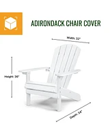 Set of 2 Adirondack Patio Chair Cover