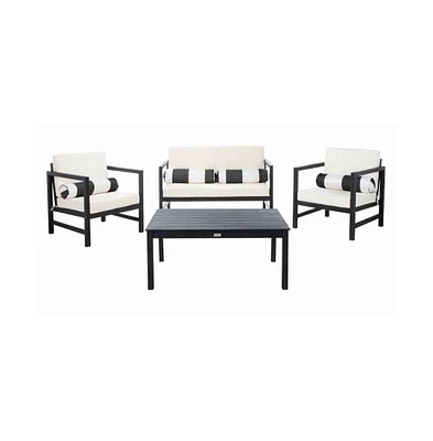 Montez 4 Pc Outdoor Set With Accent Pillows