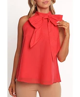 Petal and Pup Women's Venice Bow Top