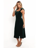 Petal and Pup Women's Laurel Velvet Midi Dress