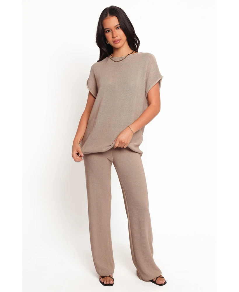 Petal and Pup Women's Stassia Knitted Pant Set
