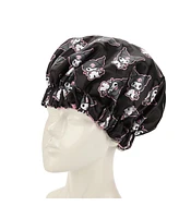 Kuromi Character All-Over Print Reversible Sleep Bonnet