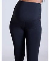 Motherhood Maternity Over the Belly Active Capri Legging