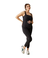 Ingrid + Isabel Maternity Ingrid + Isabel Basics Athleisure Jumpsuit Black Xs
