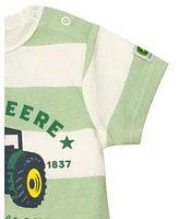 John Deere Baby Boys Romper