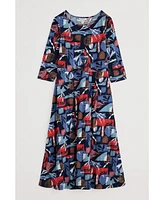 Seasalt Cornwall Women's 3/4 Wild Bouquet Dress