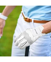 Wosofe Golf Gloves for Men s Left Hand Lycra Korean Nanometer Grip Soft Comfortable Pack of 2