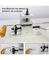 Wosofe Golf Clubhead Removal Machine，Golf Club Shaft Puller，Golf Clubhead Separator-Golf Club Repair Tools for All Golf Club Shafts,Club