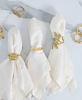 Design Imports Vine Napkin Ring, Set of 4