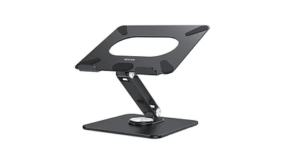 LSX7 Laptop Stand with 360° Rotating Base, Ergonomic Adjustable Notebook Stand, Riser Holder Computer Compatible Air, Pro, Dell, Hp, L