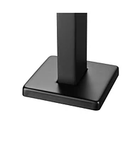 Aquaterior Shower Faucet Set Wall Mount Concealed Mixer Valve Rain Matte Black