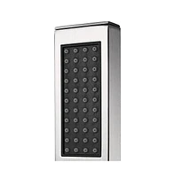Aquaterior Shower Faucet Set Wall Mount Concealed Mixer Valve Rain Shower Head
