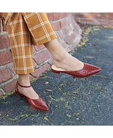 Alterre Women's Clay Croc Marilyn Customizable Point Slides