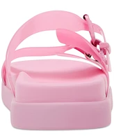 Dv Dolce Vita Women's Ubar Double Buckle Footbed Flat Sandals