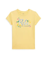 Polo Ralph Lauren Toddler and Little Girls Logo Jersey T-Shirt