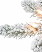 Puleo Pre-lit Artificial Fir Tree 9 ft