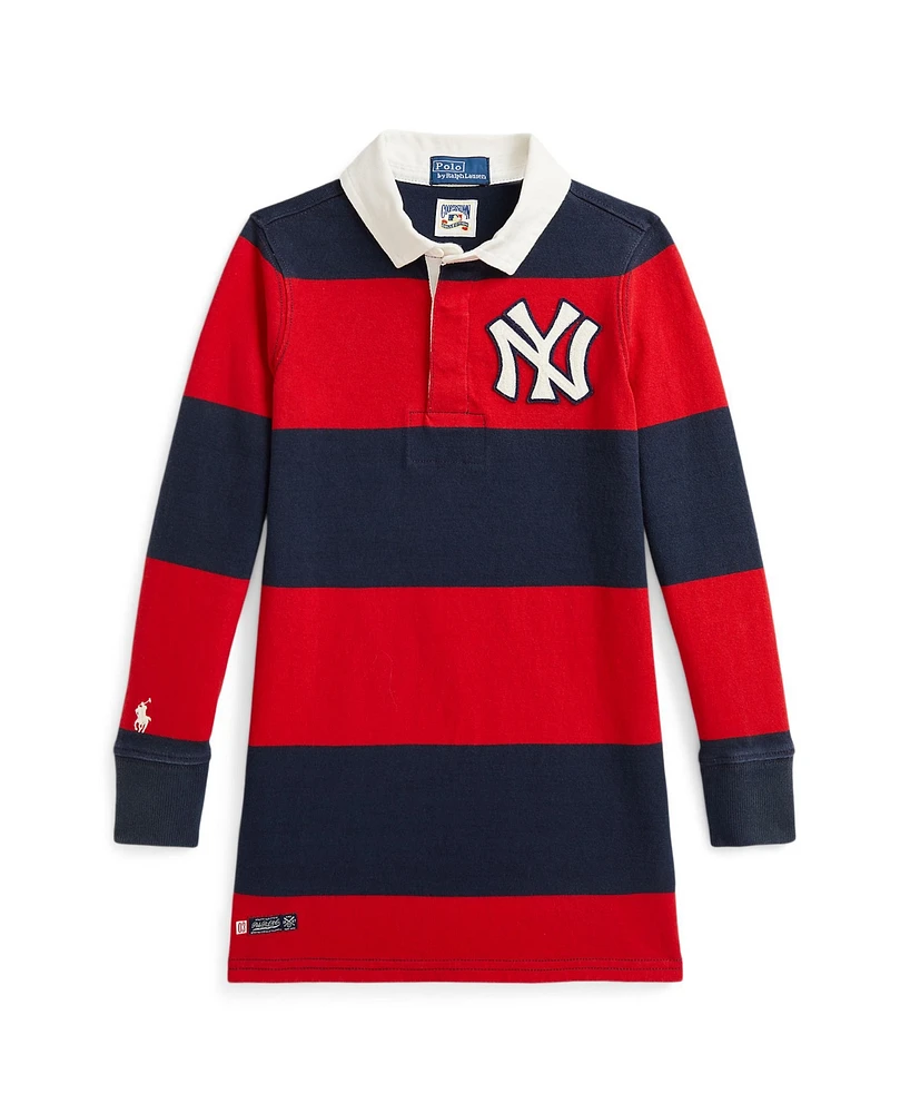 Polo Ralph Lauren Toddler and Little Girls Yankees Rugby Dress